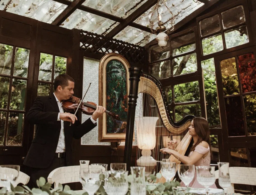 Arpa y Violín